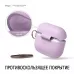 Купить Силиконовый чехол Elago Silicone Hang Lavender grey для AirPods 3 (2021), лавандовый в Сочи. Вид 2