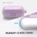 Купить Силиконовый чехол Elago Silicone Hang Lavender grey для AirPods 3 (2021), лавандовый в Сочи. Вид 4