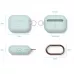 Купить Силиконовый чехол Elago Silicone Hang Mint для AirPods Pro, мятный в Сочи. Вид 6