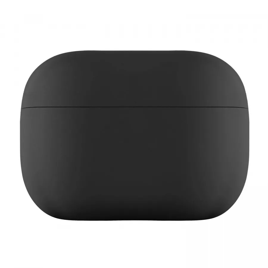 Купить Чехол uBear Touch Pro Silicone Case для Airpods Pro 2, 1,5 мм усиленный, черный в Сочи. Вид 2