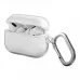Купить Чехол Uniq Glase с карабином для AirPods Pro 2, прозрачный в Сочи. Вид 2