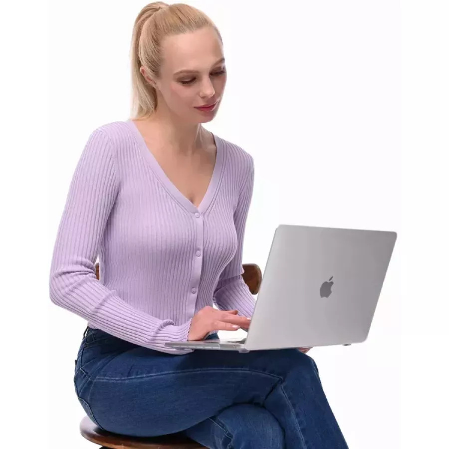 Купить Чехол uBear Ice Case для MacBook Pro 14 (2021), белый в Сочи. Вид 3