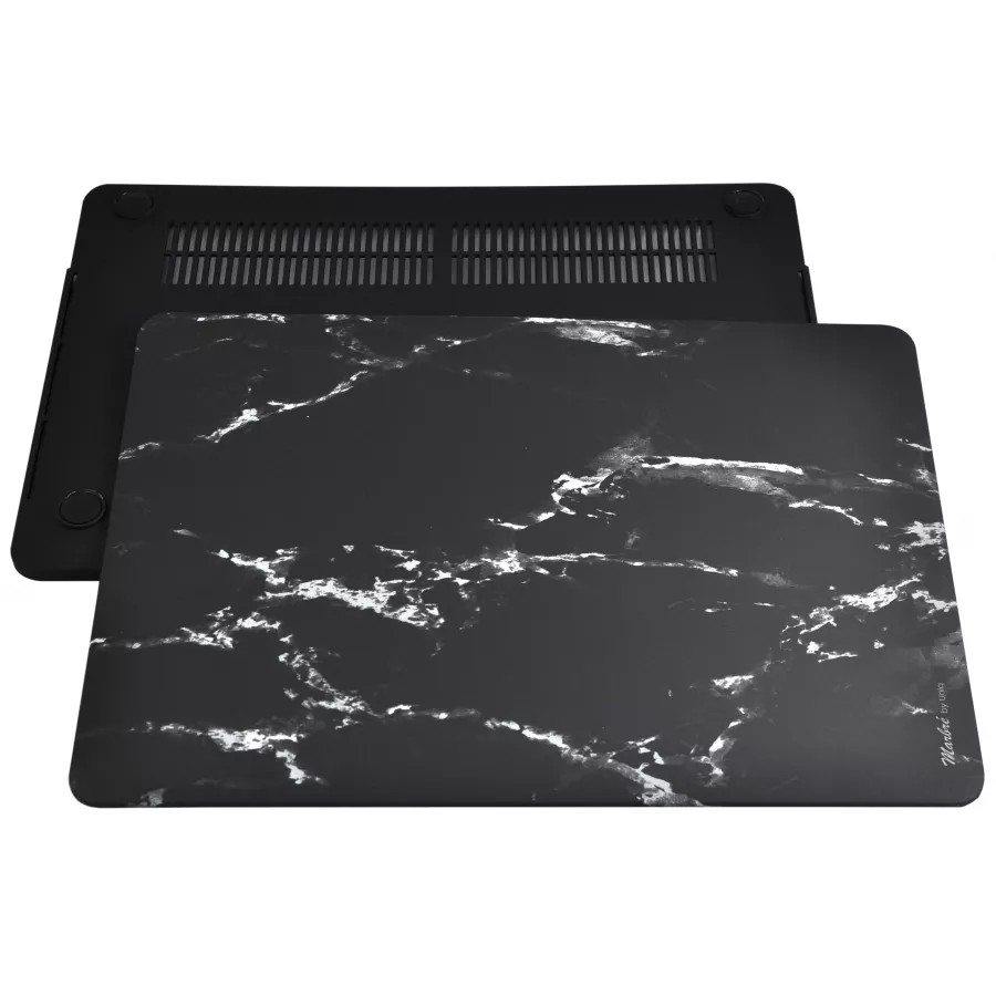 Купить Чехол Uniq HUSK Pro для Macbook Pro 13 TouchBar, черный мрамор (marble black) в Сочи. Вид 2