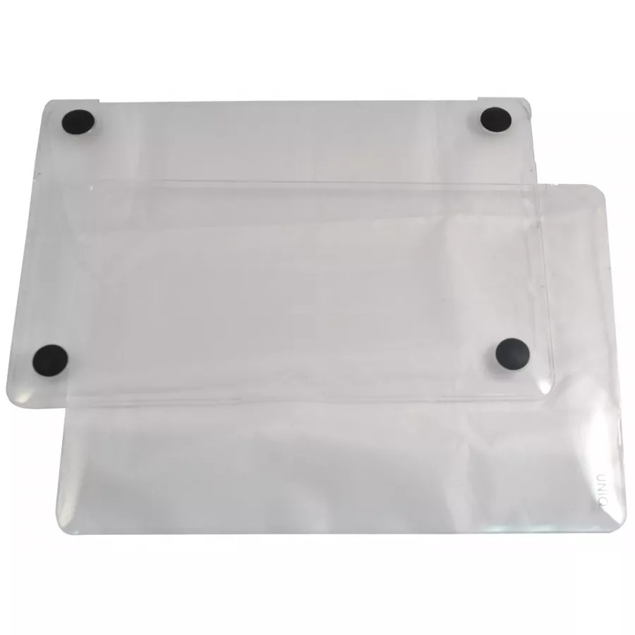 Купить Чехол Uniq HUSK Pro для Macbook Pro 15 TouchBar, прозрачный-матовый (Frost Clear) в Сочи. Вид 2