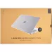 Купить Чехол Uniq HUSK Pro для Macbook Pro 15 TouchBar, прозрачный-матовый (Frost Clear) в Сочи. Вид 3