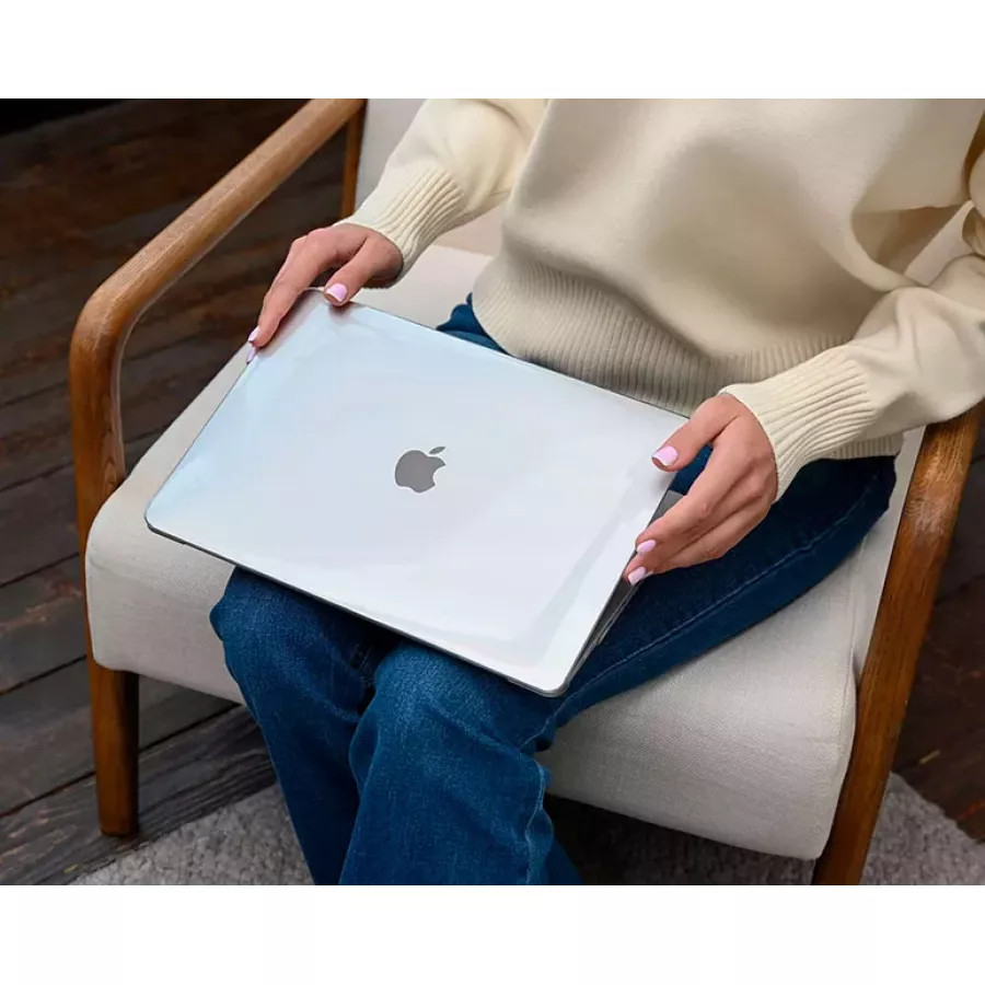 Купить Чехол uBear Vision Case для MacBook Pro 16 (2021), прозрачный в Сочи. Вид 7