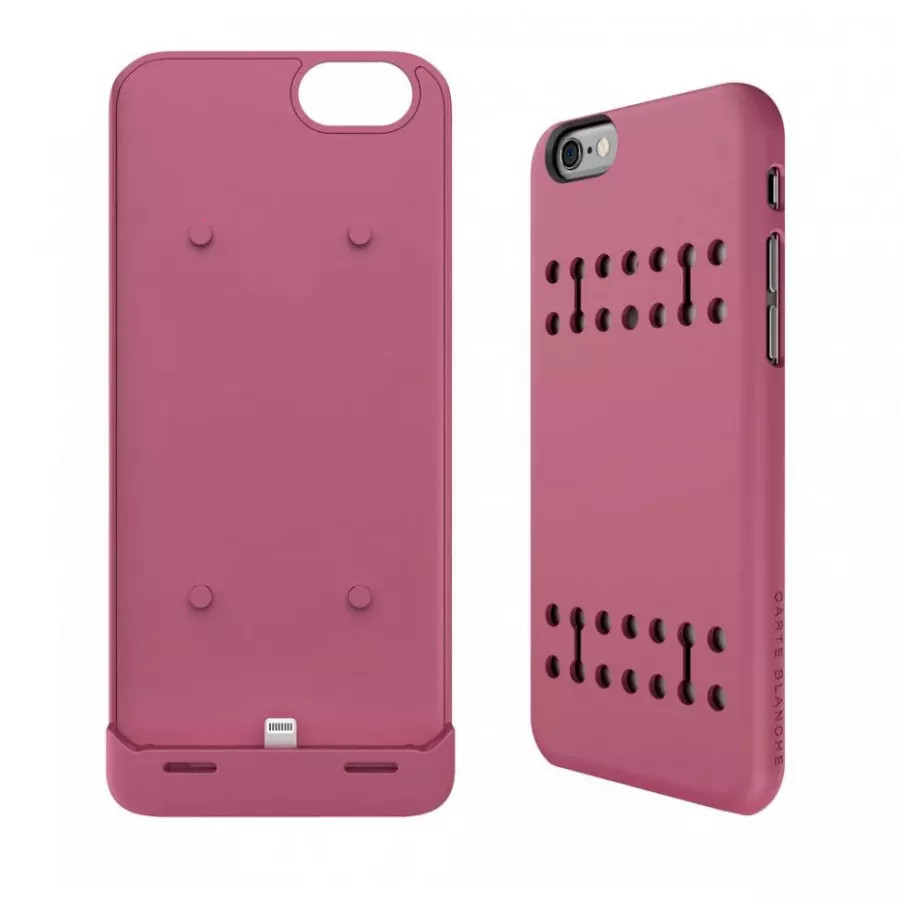 Чехол-аккумулятор BOOSTCASE 2700 мА/ч для iPhone 6/6s Orchid. Вид 3