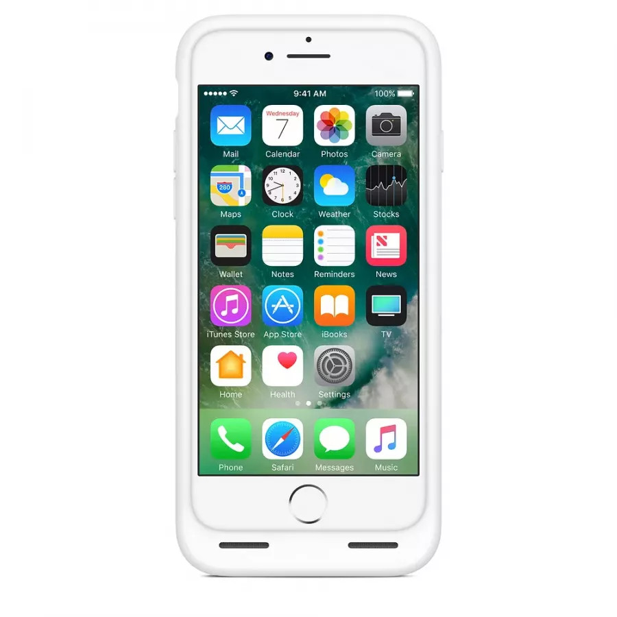 Купить Чехол с аккумулятором Smart Battery Case для Apple iPhone 7/8 - White (Белый) в Сочи. Вид 2