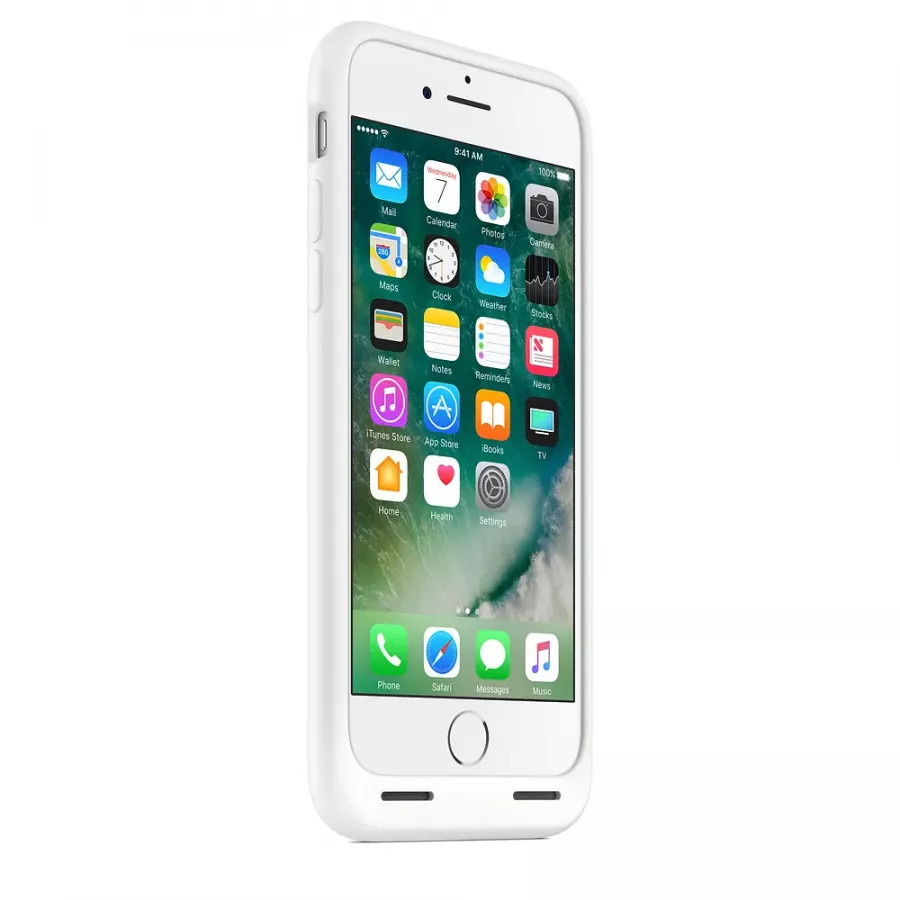 Купить Чехол с аккумулятором Smart Battery Case для Apple iPhone 7/8 - White (Белый) в Сочи. Вид 3