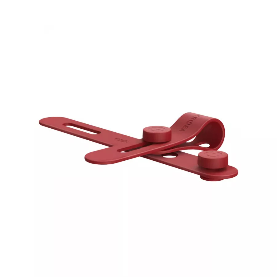 Купить Кабель EnergEA FLOW USB-C to USB-C PD240W 5A Nanoweave Magnetic tie, 1.5м, красный в Сочи. Вид 5
