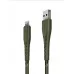 Купить Кабель EnergEA NyloFlex USB-A to Lightning MFI C89 1.5m, зеленый в Сочи. Вид 2