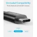 Купить Кабель Anker USB-C to USB-C ThunderBolt 3.0 100Вт, 40Гбит/с  0.5м, черный в Сочи. Вид 4