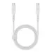 Купить Кабель EnergEA FLOW USB-C to USB-C PD240W 5A Nanoweave Magnetic tie, 1.5м, White в Сочи. Вид 2