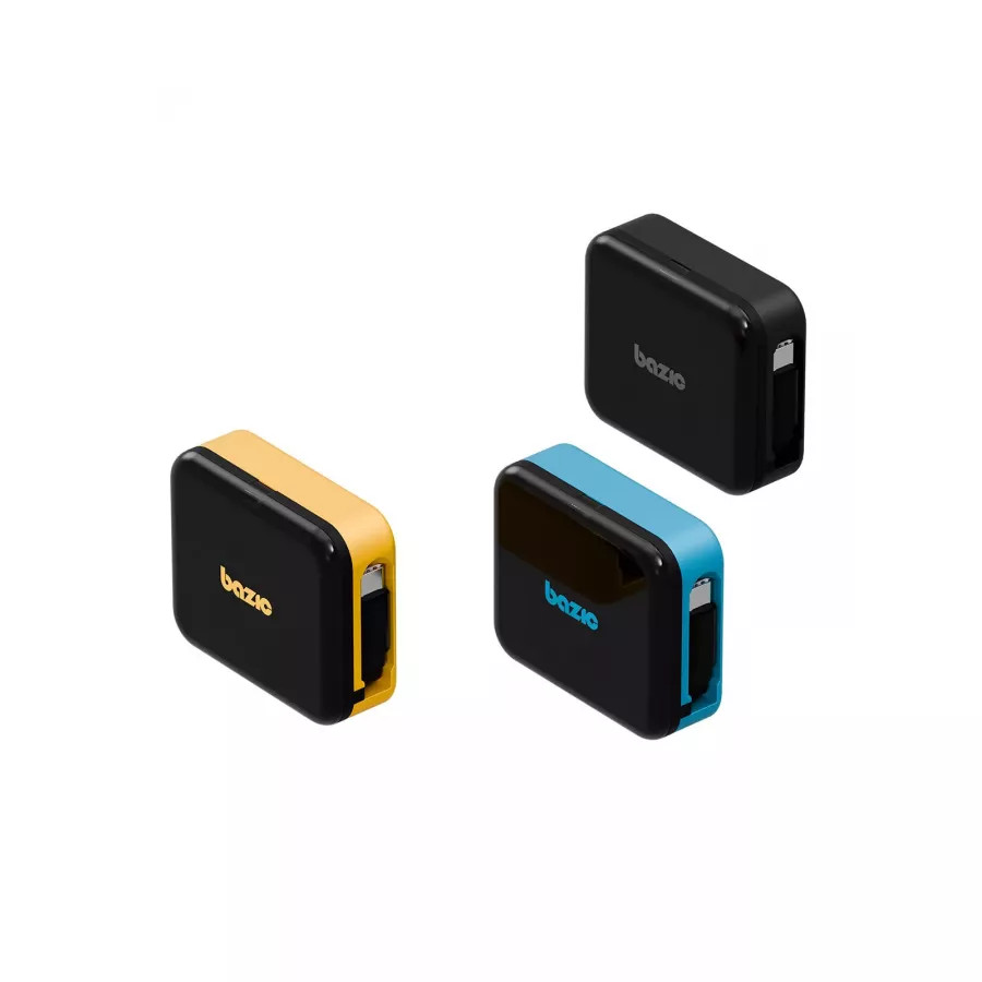 Купить Кабель Energea Bazic GoCharge Loop Cable Kit 5-in-1 Micro/USB-A/C/Lightning Retractable 1.0м, черный в Сочи. Вид 6