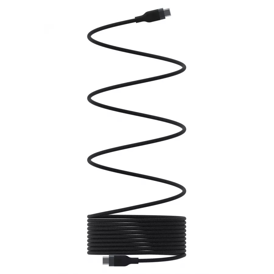 Купить Кабель EnergEA HELIX Magnetic 1.5м USB-C to USB-C 100W 480Mbps, черный в Сочи. Вид 4