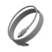 Купить Кабель EnergEA HELIX Magnetic 1.5м USB-C to USB-C 100W 480Mbps, натуральный титан в Сочи. Вид 2