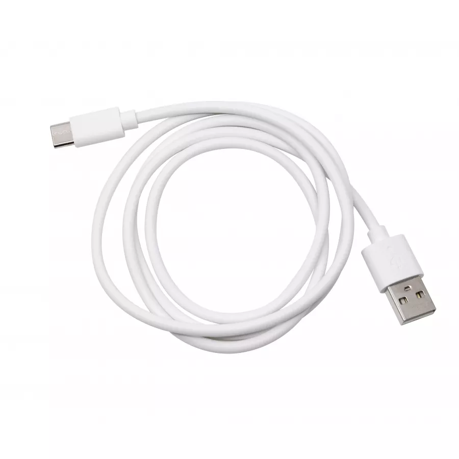 Кабель CableTECH USB-C 1м - Белый. Вид 1