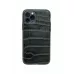 Чехол из натуральной кожи для iPhone 11 Pro - Cayman green. Вид 3