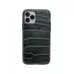 Чехол из натуральной кожи для iPhone 11 Pro - Cayman green. Вид 2