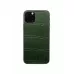 Защитная наклейка из натуральной кожи для iPhone 11 Pro, Вид Зеленый 1. Вид 4
