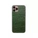 Защитная наклейка из натуральной кожи для iPhone 11 Pro, Вид Зеленый 2. Вид 2