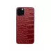 Защитная наклейка из натуральной кожи для iPhone 11 Pro, Вид Красный 1. Вид 4