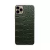 Купить Защитная наклейка из натуральной кожи для iPhone 11 Pro Max, Вид Зеленый 2 в Сочи. Вид 2