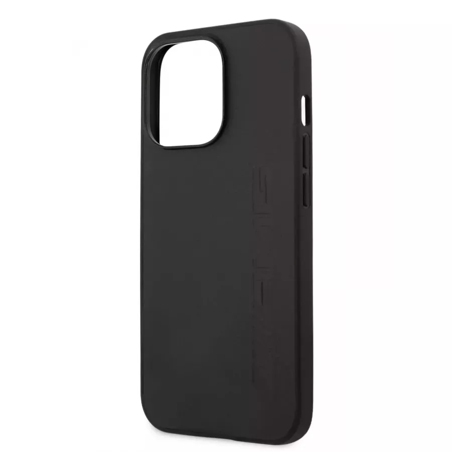 Купить Чехол AMG Genuine leather Big logo Hard для iPhone 13 Pro Max, черный в Сочи. Вид 1