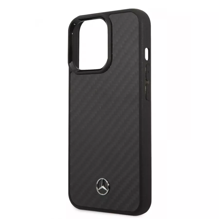 Купить Чехол Mercedes Dynamic Real carbon Hard для iPhone 13 Pro Max, черный в Сочи. Вид 1