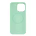 Купить Силиконовый чехол uBear Touch Mag Case для iPhone 13 Pro Max, светло-зеленый в Сочи. Вид 3