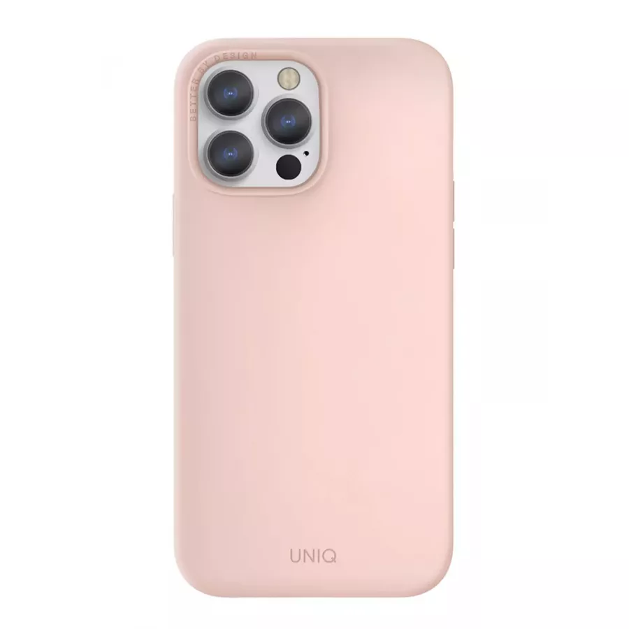 Купить Чехол Uniq LINO (Magsafe) для iPhone 13 Pro Max, розовый в Сочи. Вид 1