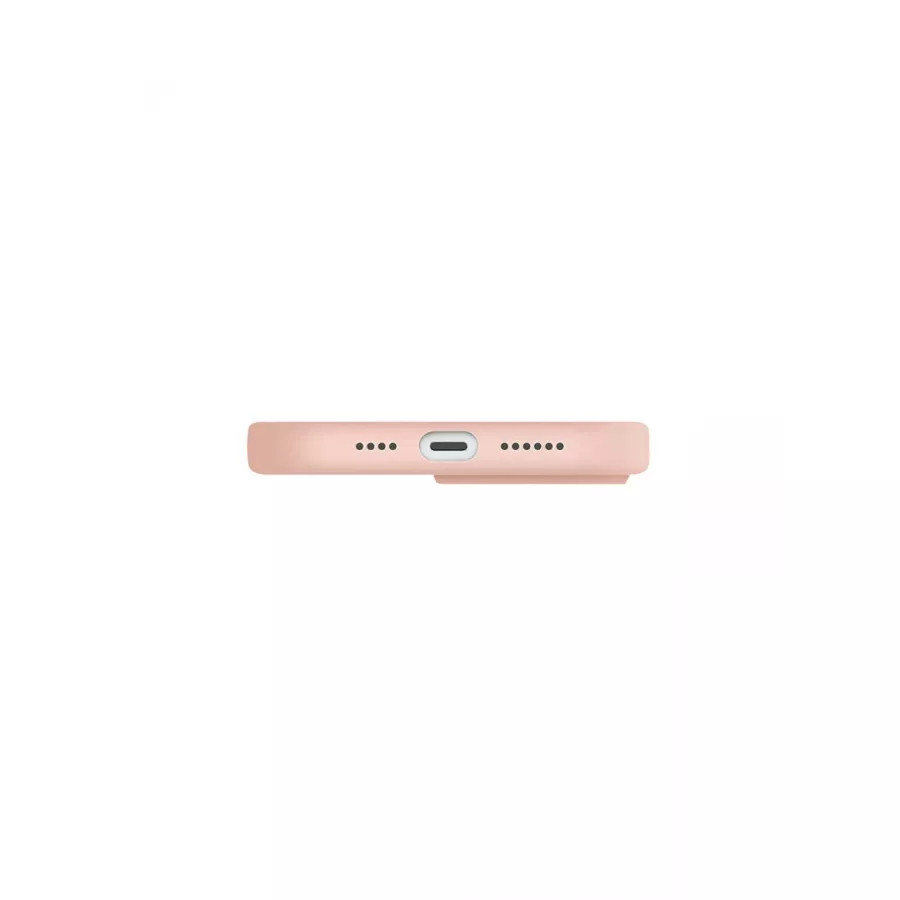 Купить Чехол Uniq LINO (Magsafe) для iPhone 13 Pro Max, розовый в Сочи. Вид 5