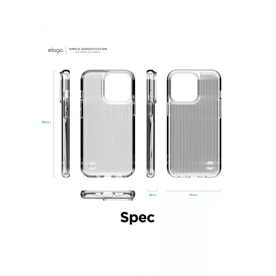 Купить Чехол Elago URBAN (tpu) для iPhone 13 Pro, Clear в Сочи. Вид 7