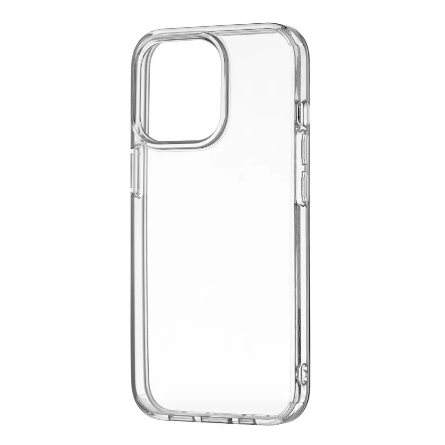 Купить Чехол uBear Real Case для iPhone 13 Pro, усиленный, текстурир.,прозрачный в Сочи. Вид 4