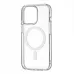 Купить Чехол uBear Real Mag Case для iPhone 13 Pro, усиленный, текстурир.,прозрачный в Сочи. Вид 4