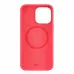 Купить Чехол защитный силиконовый uBear Touch Mag Case, для iPhone 13 Pro софт-тач, красный в Сочи. Вид 3