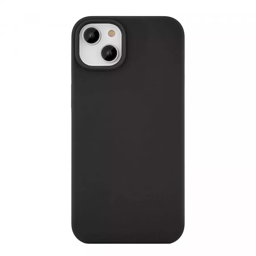 Купить Силиконовый чехол uBear Touch Mag Case для iPhone 14 Plus, черный в Сочи. Вид 2