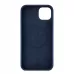 Купить Силиконовый чехол uBear Touch Mag Case для iPhone 14 Plus, темно-синий в Сочи. Вид 4