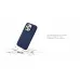 Купить Силиконовый чехол uBear Touch Mag Case для iPhone 14 Plus, темно-синий в Сочи. Вид 7