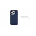 Купить Силиконовый чехол uBear Touch Mag Case для iPhone 14 Plus, темно-синий в Сочи. Вид 8