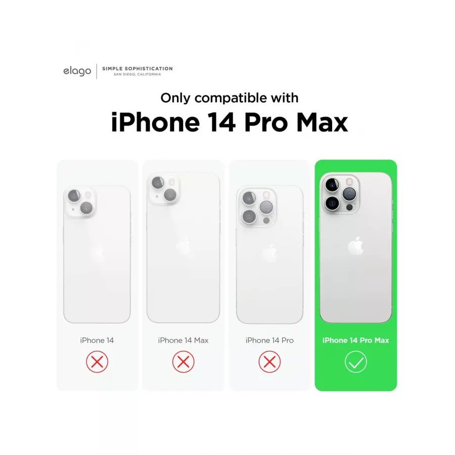 Купить Чехол Elago Soft silicone (Liquid) для iPhone 14 Pro Max, Cobalt Blue в Сочи. Вид 7
