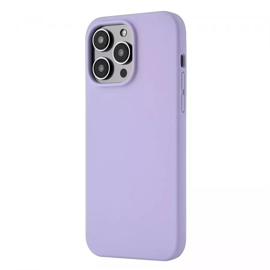 Купить Силиконовый чехол uBear Touch Mag Case для iPhone 14 Pro Max, фиолетовый в Сочи. Вид 1