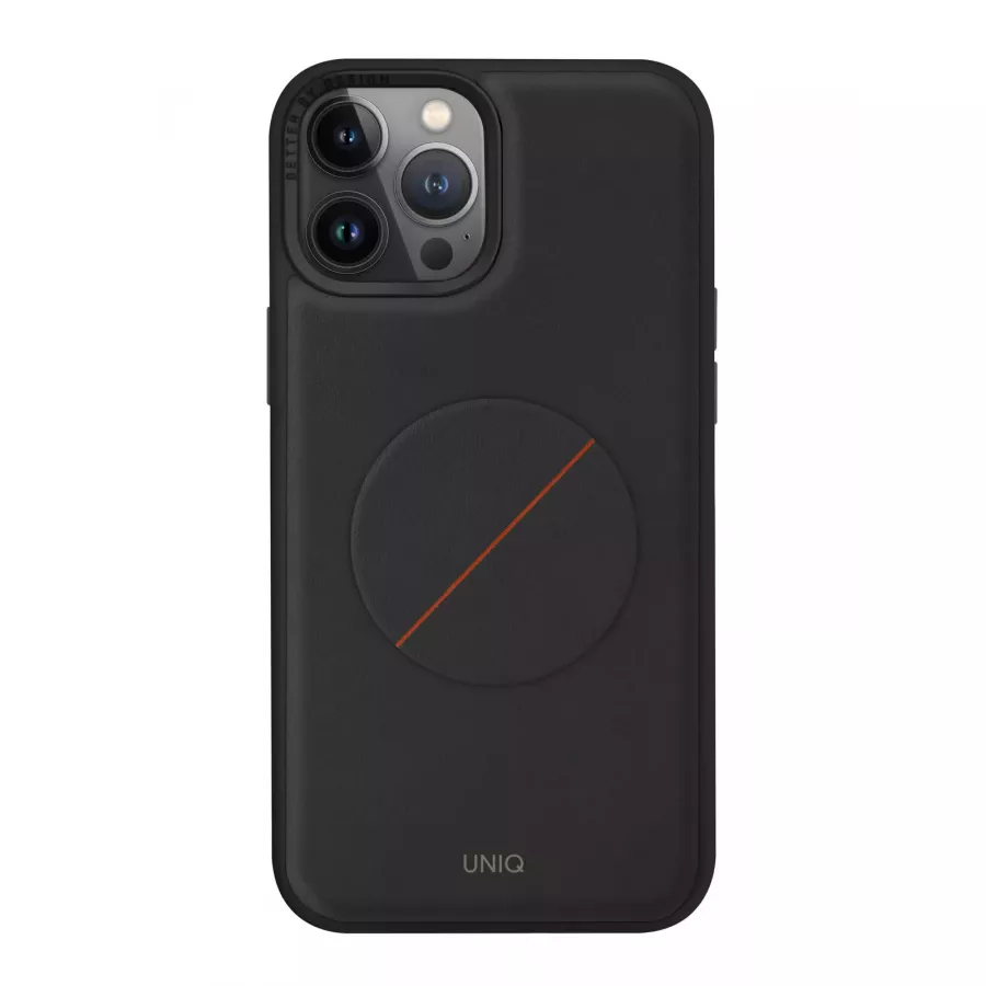 Купить Чехол Uniq NOVO with magnetic grip для iPhone 14 Pro Max, черный в Сочи. Вид 1
