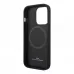 Купить Чехол BMW чехол Signature Leather Logo imprint Hard для iPhone 14 Pro, черный в Сочи. Вид 4
