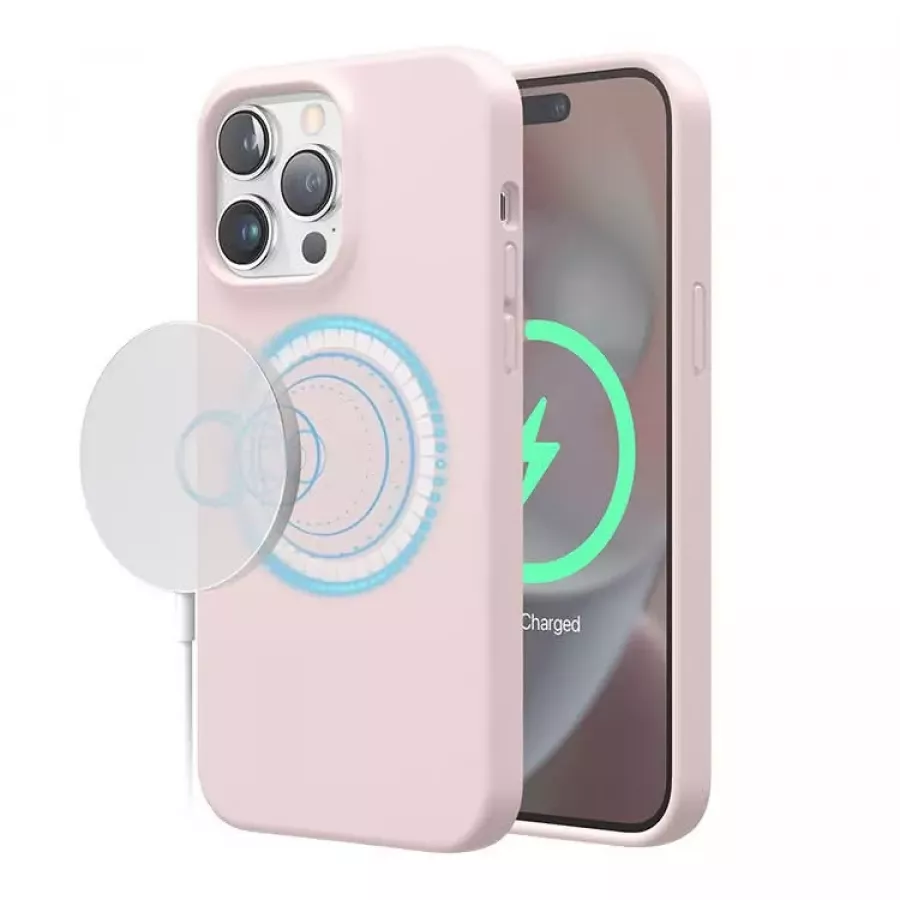 Купить Чехол Elago MagSafe Soft silicone case для iPhone 14 Pro, lovely pink в Сочи. Вид 1