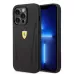Купить Чехол Ferrari Leather Stamped sides Hard (Magsafe) для iPhone 14 Pro, черный в Сочи. Вид 3