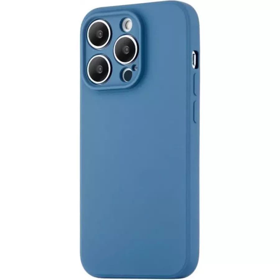 Купить Чехол Rocket Sense для iPhone 14 Pro, soft-touch, матовый, темно-синий в Сочи. Вид 2