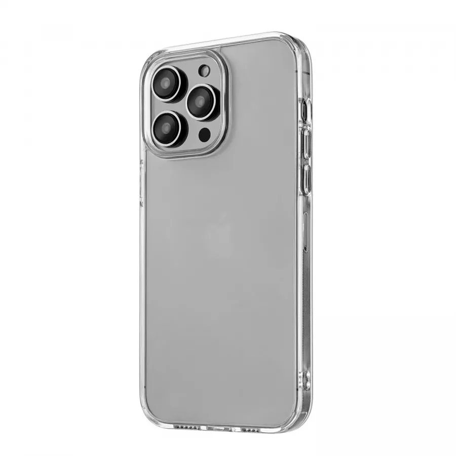 Купить Чехол uBear Real Case для iPhone 14 Pro, усиленный, текстурир.,прозрачный в Сочи. Вид 1