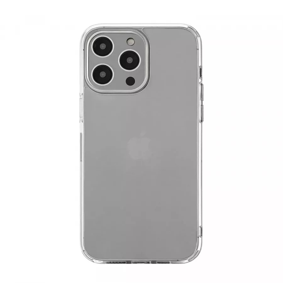 Купить Чехол uBear Real Case для iPhone 14 Pro, усиленный, текстурир.,прозрачный в Сочи. Вид 2