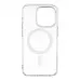 Купить Чехол uBear Real Mag Case для iPhone 14 Pro, усиленный, текстурир.,прозрачный в Сочи. Вид 3